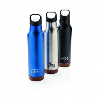 Logotrade advertising product image of: Cork leakproof vacuum flask